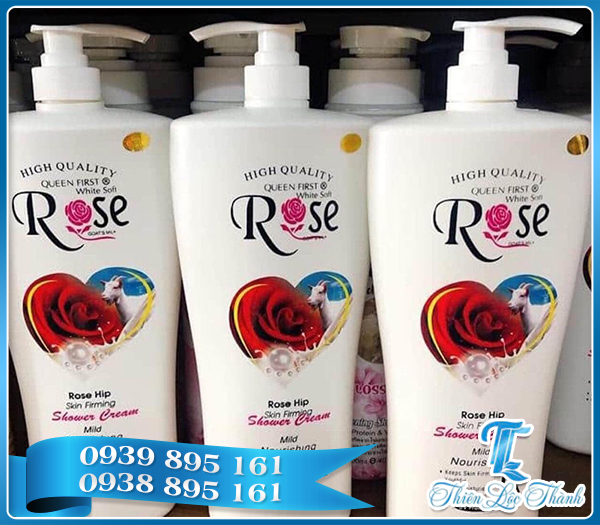 Sữa tắm White Soft Rose